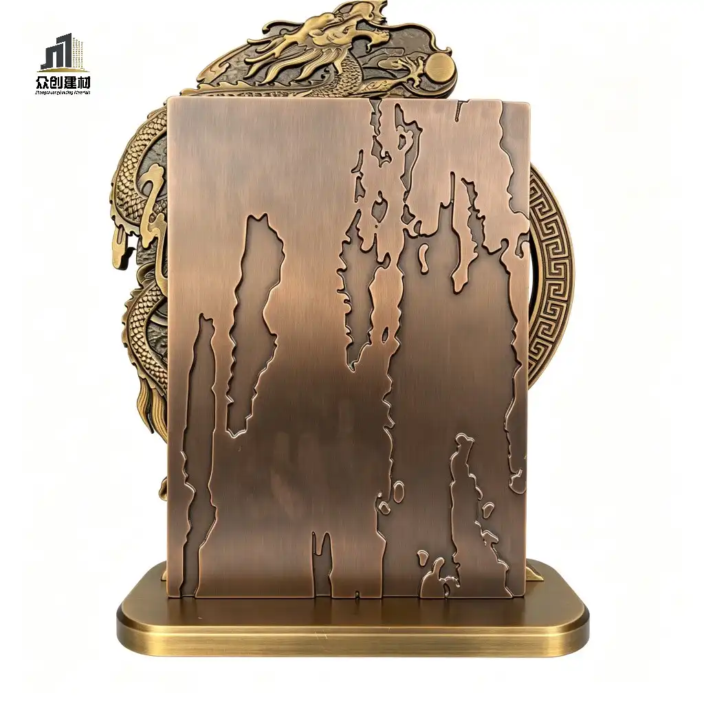 Custom 3D Aluminum Wall Panels | Decorative Textured Metal Wall Cladding